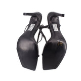 SCHUTZ STRAPPY HEELS BLACK 9 US
