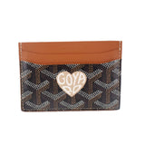 GOYARD CARD CASE WALLETS BROWN