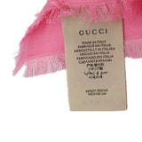 GUCCI GG SHAWL SCARVES PINK