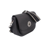 MARC JACOBS SIGNET TURNLOCK CROSSBODYS BLACK
