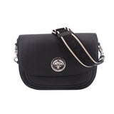 MARC JACOBS SIGNET TURNLOCK CROSSBODYS BLACK