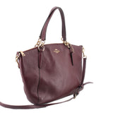 COACH SM KELSEY CROSSBODYS BURGUNDY
