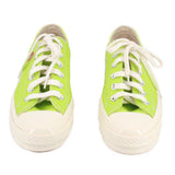 CONVERSE COMME DES GARCONS SNEAKERS GREEN 7.5 US