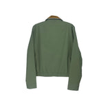 TORY BURCH REFLECTIVE JACKETS GREEN M