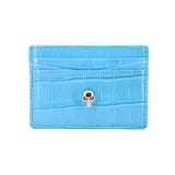 ALEXANDER MCQUEEN CARD HOLDER WALLETS BLUE