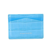 ALEXANDER MCQUEEN CARD HOLDER WALLETS BLUE