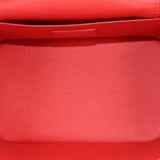LOUIS VUITTON NICE MINI W/ SCARF HANDLE BAG RED EPI