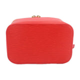 LOUIS VUITTON NICE MINI W/ SCARF HANDLE BAG RED EPI