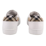 BURBERRY LEATHER SNEAKERS WHITE 39.5 | 9
