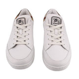 BURBERRY LEATHER SNEAKERS WHITE 39.5 | 9