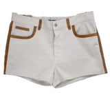 MIU MIU KHAKI SHORTS TAN S | 27