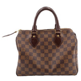 LOUIS VUITTON SPEEDY 30 HANDLE BAG DAMIER EBENE