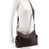 PRADA EXPLORER CROSSBODYS BROWN