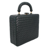 BOTTEGA VENETA VINTAGE BRIEFCASE HANDLE BAG GREEN