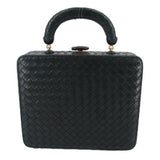 BOTTEGA VENETA VINTAGE BRIEFCASE HANDLE BAG GREEN