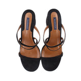 MARGAUX STRAPPY HEELS BLACK 9.5 US