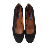 MARGAUX SUEDE HEELS BLACK 8.5 US