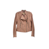 MICHAEL KORS LEATHER JACKETS PINK S