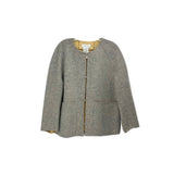 ESCADA REVERSIBLE JACKETS GRAY US M