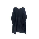 AMICI LONG SLEEVE DRESSES BLACK L