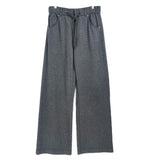 BRUNELLO CUCINELLI KNIT PANTS GRAY S
