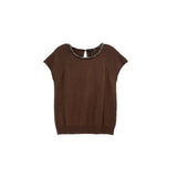 MAGASCHONI CASHMERE TOPS BROWN M