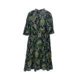 GRETCHEN SCOTT PRINT DRESSES NAVY M