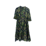 GRETCHEN SCOTT PRINT DRESSES NAVY M
