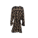 KARINA G PRINT DRESSES BROWN L