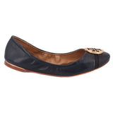 TORY BURCH LEATHER FLATS BLUE 8 US