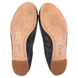 TORY BURCH LEATHER FLATS BLUE 8 US