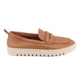 VIONIC LEATHER LOAFERS TAN 11 US