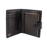 CHANEL BI-FOLD CAVIAR WALLETS BLACK