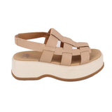 SOREL PLATFORM SANDALS TAN 9 US