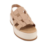 SOREL PLATFORM SANDALS TAN 9 US