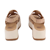 SOREL PLATFORM SANDALS TAN 9 US