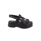 SOREL PLATFORM SANDALS BLACK 9 US