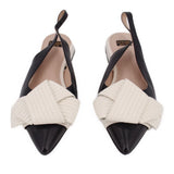LOUISE ET CIE BOW FLATS BLACK 8.5 US