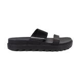 SOREL LEATHER SANDALS BLACK 8.5 US