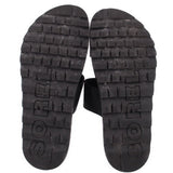 SOREL LEATHER SANDALS BLACK 8.5 US