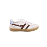GOLA WOMEN'S VIPER LEATHER SNEAKERS WHITE 9 US