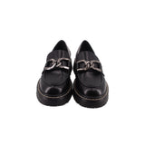 MARC FISHER PLATFORM LOAFERS BLACK 8.5 US