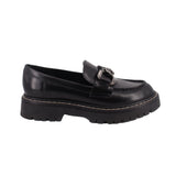 MARC FISHER PLATFORM LOAFERS BLACK 8.5 US
