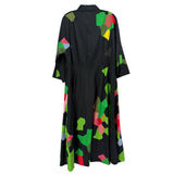 AKRIS PRINT DRESSES BLACK L | 12