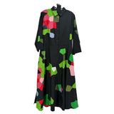 AKRIS PRINT DRESSES BLACK L | 12