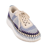 CHLOE NAMA MESH SNEAKERS BLUE 38 EU | 8 US