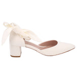 EMMY LONDON HARRIET HEELS WHITE 7.5 US