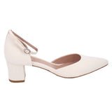 EMMY LONDON HARRIET HEELS WHITE 7.5 US