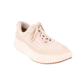 DOLCE VITA WOVEN SNEAKERS CREAM 8 US