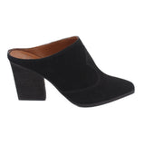 DONALD PLINER MULE HEELS BLACK 8 US